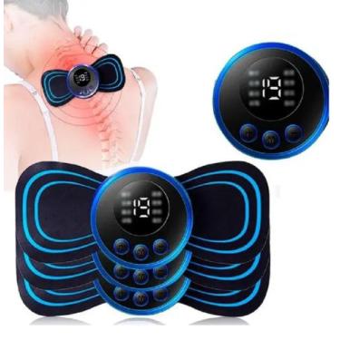 Imagem de Massageador Portátil Recarregável Dor Costas Pescoço Lombar - Desert E