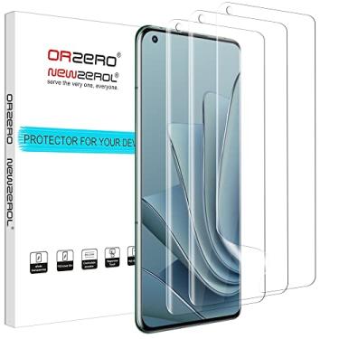 Imagem de Orzero (Pacote Com 3) Protetor De Tela Tpu Compatível Oneplus 10 Pro 5G (Não É Vidro), Alta Definição Qualidade Premium, Antirriscos E Sem Bolhas