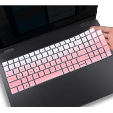 Imagem de Capa de teclado para laptop Dell Pro 16 Plus PB16250 PB16255 40.6 cm, Dell Pro 16 PC16250 PC16255 16 polegadas (não serve para Dell Pro Max 16 MA16250), rosa ombré