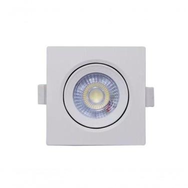 Imagem de Spot Led Quadrado Embutir 5w 3000k Direcional - TASCHIBRA