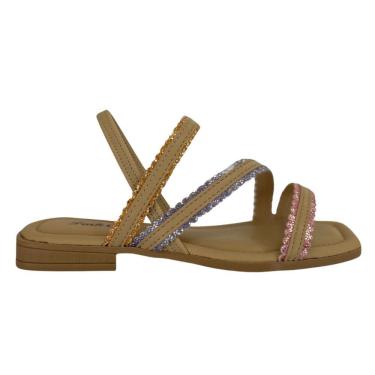 Imagem de Sandália Pink Cats V5852 Infantil Granola casual