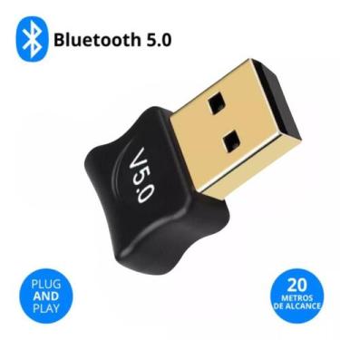 Imagem de Adaptador Usb Bluetooth Mini Para Pc Notebook e Outros - DBrito