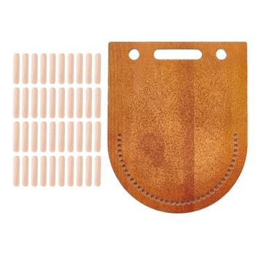 Imagem de CarpNettore Kit para Fazer Pulseiras de Madeira, Feito à Mão com Hastes de Fixação, Ferramenta de Tricô com Vários Fios