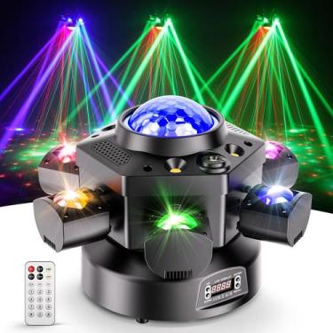 Imagem de Moving Head DJ Light Glowingstage 120W 6 braços com efeitos