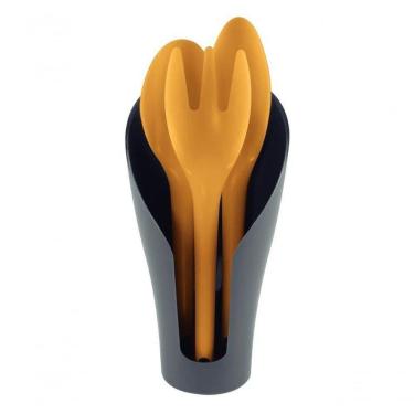 Imagem de Jogo Para Jardinagem Tramontina Cocoon Peças Plásticas Amarelas Com Contenedor Grafite 4 Peças