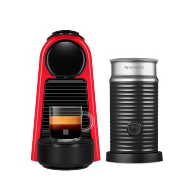 Imagem de Nespresso Combo Essenza Mini Vermelha + Aeroccino 110V