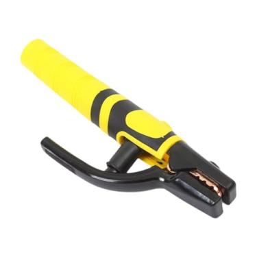 Imagem de harayaa Suporte de eletrodo de soldagem, alicate de fixação de garra, cabo antiderrapante, braçadeira de aterramento portátil ergonômica, braçadeira de, 500a, 23cm