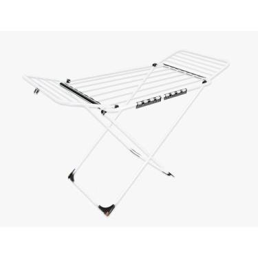 Imagem de Secalux Varal de Chão c/abas PUGLIA - Aluminio Branco