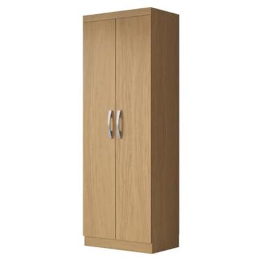 Imagem de Armário com Pé e Prateleiras | 1 Porta e 3 Prateleiras Internas para Organizar Quarto e Cozinha (ATACAMA)