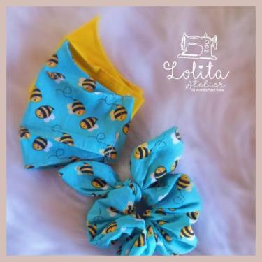 Imagem de Kit 2 máscaras + 1scrunchie Lolita - Lolita 