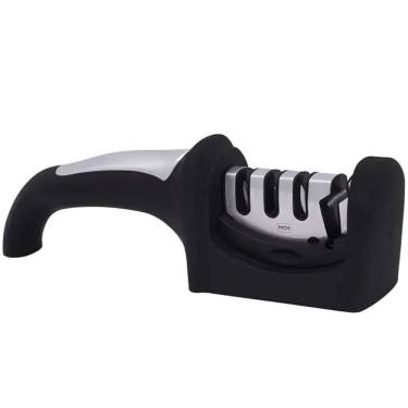 Imagem de Afiador Amolador De Facas E Tesouras 4 Em 1 - 003899 Mor