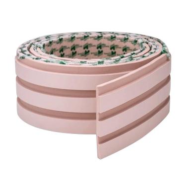 Imagem de Painel Ripado Meu Rodapé Autocolante Play Rosa 10x1cm 10m