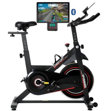 Imagem de Bicicleta Ergométrica Spinning S100 Connect Bluetooth Roda Inércia 8kg Ajustável Consport-Unissex