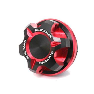 Imagem de MC MOTOPARTS Tampa de enchimento de óleo vermelho T-Axis compatível com CB500 X F CB300R Integra 700 CB600F HORNET CB1000R CBF 600 1000