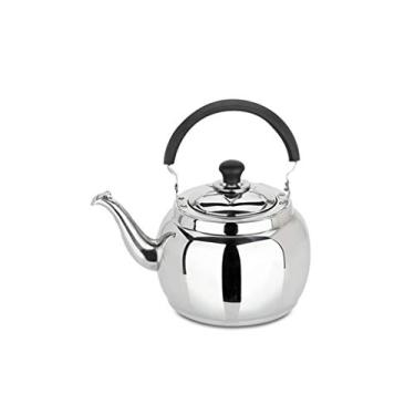 Imagem de Chaleira espessa a gás de aço inoxidável, apito, grande capacidade, panela de indução, chaleira elétrica geral