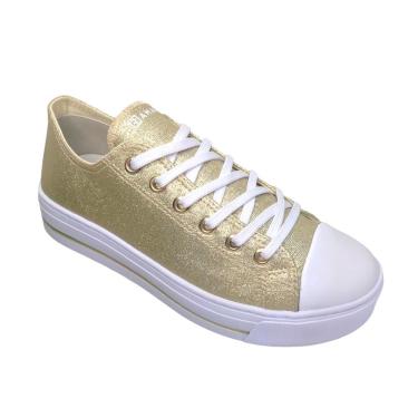 Imagem de Tênis Feminino Ramarim Lona Dourado 23-93222