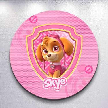 Imagem de Capa p/ Painel Festa Decoração Infantil Patrulha Dog Salvadoral Redond