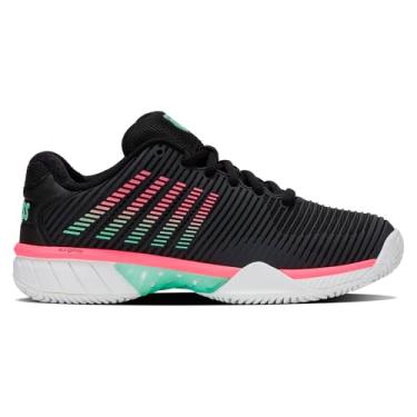 Imagem de KSWISS TENIS HYPERCOURT EXPRESS 2 CLAY PRETO/ROSA - FEMININO