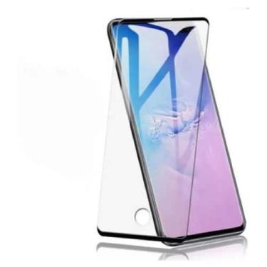 Imagem de Pelicula Vidro 3d Curvada C Furo P/ Samsung Galaxy S21