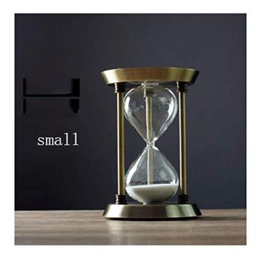 Imagem de Temporizador de decoração de mesa ampulheta mobiliário de escritório moderno minimalista estudo decorações suaves criativo nórdico mobiliário doméstico mobiliário temporizado decoração de escritório