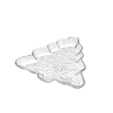 Imagem de Petisqueira Árvore de Natal Vidro 22.2X21.2X2.7CM - Wincy Natal