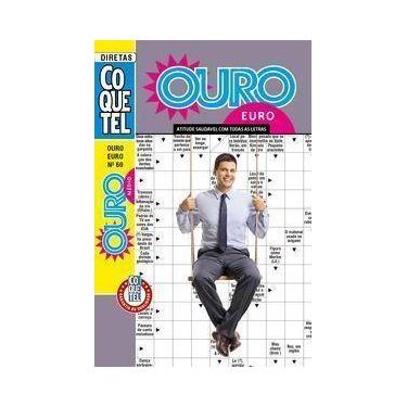 Imagem de Palavras-Cruzadas Diretas Coquetel Ouro Euro 60 - Nível Médio - EDIOUR