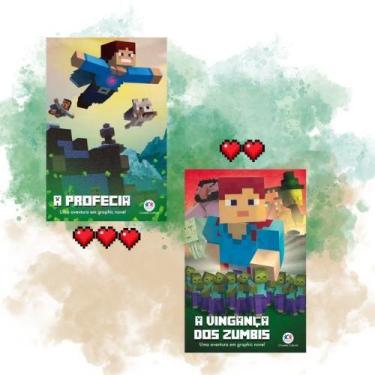 Imagem de Box Minecraft: Mistérios e Desafios no Mundo dos Blocos - Ciranda Cult