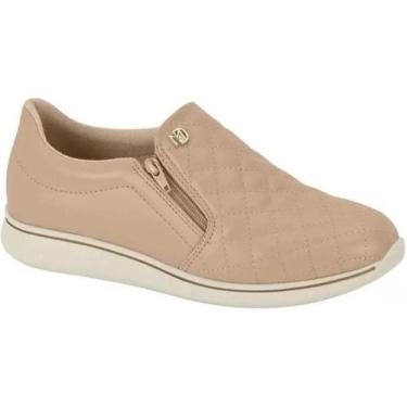 Imagem de Tenis Feminino Slip On Calce Facil Conforto Modare 7358224, 37, Bege