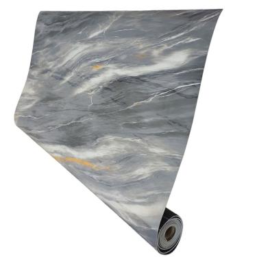 Imagem de Papel de Parede Adesivo Autocolante Flexivel Marmore Obra Reforma Construçao Reparo Envelopamento Bancada Moveis