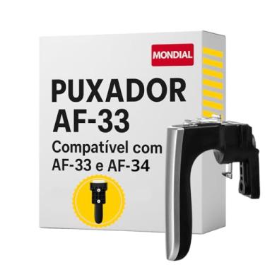 Imagem de Puxador Air Fryer Mondial Af33 E Af34 Peça de Reposição Original