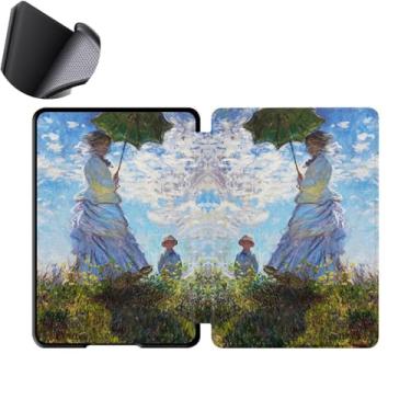 Imagem de Yzlvigrous Capa para Kindle Paperwhite 12th/Colorsoft Signature Edition 1ª Geração 2024, Tampa com Sono/desperta Automático, TPU Macio de 7 Polegadas, Modelo: SA59CP/SA568B/SA569P