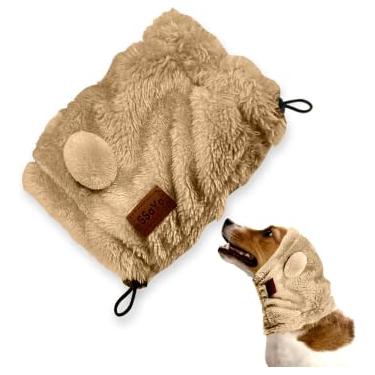 Imagem de SSaYo Protetores de ouvido para gatos e cães – redução de ruído, soneca grossa para cães com alças ajustáveis – Faixa de cabeça de orelha de cachorro para alívio da ansiedade, eventos altos, fogos de