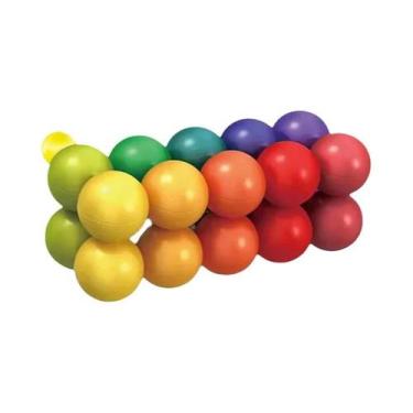 Imagem de Cubo Mágico 3D Bola Antiestresse Brinquedo Versátil De Quebra-Cabeça -