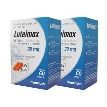 Imagem de Maxinutri, Kit 2 Luteimax Luteina e Zeaxantina 20mg 60 Caps Maxinutri