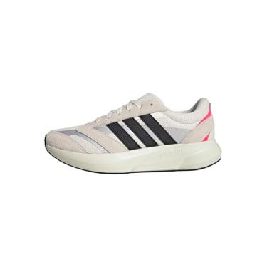 Imagem de adidas Tênis feminino Lightshift, Branco/preto/vermelho lúcido, 40