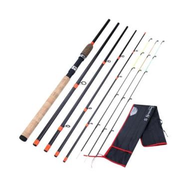 Imagem de Vara De Pesca Sougayilang De 6 Seções Em Fibra De Carbono Para Viagem,