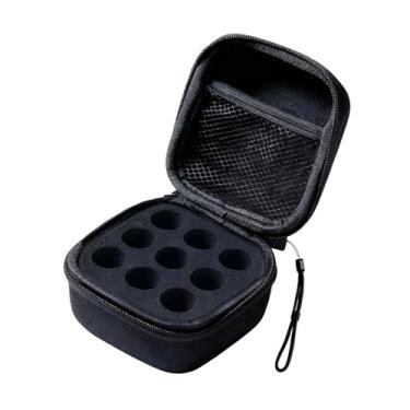 Imagem de KiBcsLic Estojo térmico compacto e espesso para insulina, ideal para viagens e para organizar óleos essenciais. Perfeito para uso doméstico, Preto