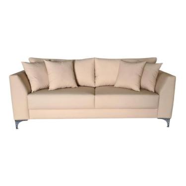 Imagem de Sofá  Pierri Tecido Acquablock Pé Aço Cromado  210cm - 4R Estofados, B