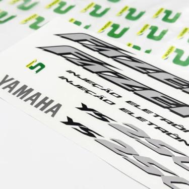 Imagem de SPORTINOX, Adesivo Para Yamaha Fazer 250 YS 2006 Moto Vermelha ou Cinza