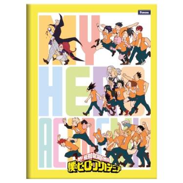 Imagem de Caderno My Heho Academie FORONI Universitário BROCHURA - 80 Folhas (Fundo Verde)