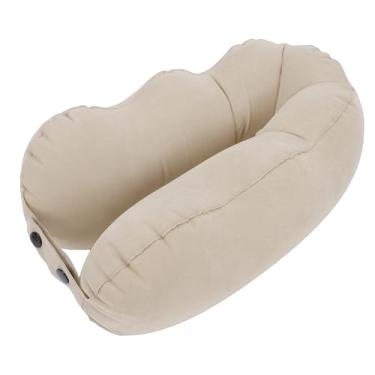 Imagem de Generic Travesseiro Inflável para Pescoço, Suporte 360, Espuma de Memória de Recuperação Lenta, à Prova de água, Travesseiro de Viagem Portátil para Avião, Com Bolsa de Armazenamento (para mulheres)