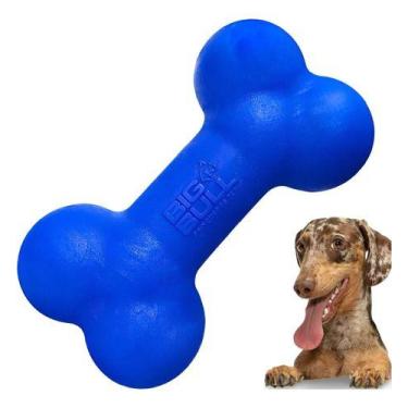 Imagem de Brinquedo Pet Cachorro Osso Ossinho Anti Stress Raça Pequena - Big Bul