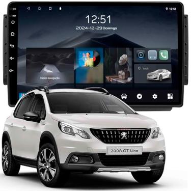 Imagem de Multimídia Adak 10P 208 Para Ano 2008 Até 2021 2+64GB Quadcore Carplay Android Auto Gps