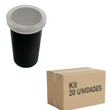 Imagem de LedsBr, Kit 20 Balizador Led Embutir 1W 3000k - BR2028 - LEDSBR