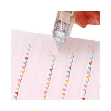 Imagem de Fita Corretiva Mecânica Kawaii Com Design Fofo Para Diários E Materiai