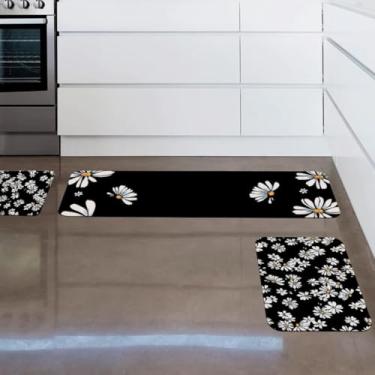 Imagem de Kit 3 Tapetes de Cozinha Antiderrapante Látex Estampas(Ingrediente Secreto)