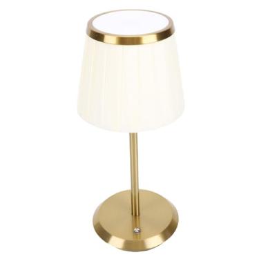 Imagem de Hyuduo Abajur Moderno, Design Minimalista Com Abajur de Tecido e Iluminação Suave, de Cabeceira, Materiais de Ferro e Tecido, para Sala de Estar, Quarto, Estudo e Decoração de