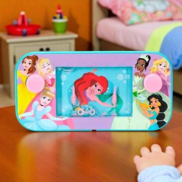 Imagem de Brinquedo Infantil Aquaplay Princesas Disney Jogo Aquático de Argolas 