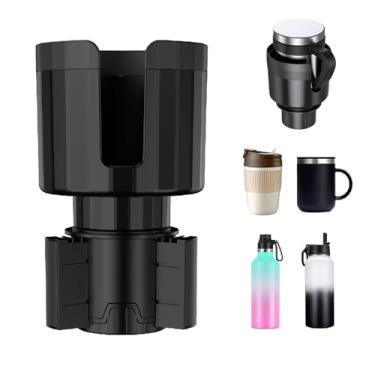 Imagem de Expansor de copo universal, suporte de copo com base ajustável, suporte de copo para garrafas de 293 a 1,3 ml, copos, suporte de copo extra automotivo para carro serve para Yeti, Hydroflask