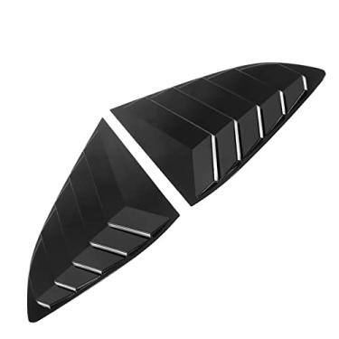 Imagem de Acouto Premium 2 Peças de Persianas para Janela Lateral Traseira Em ABS, Persianas de Ventilação, Substituição da Tampa CRV 2017-2021 - Durável, Fácil Instalação, Proteção de Privacidade, Estética